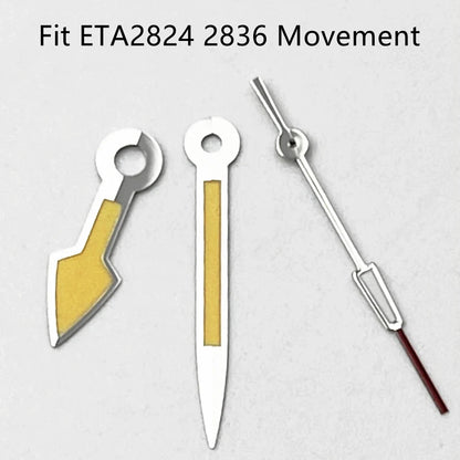 NH Watch Hands Silver Watch Hands Fit NH35 NH36 PT5000 ETA2836 2824 DG2813 3804 Miyota8215 8205 821A Movement Watch Accessories