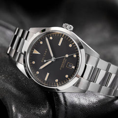 Baltany S4041 Vintage Tribute Quartz Wristwatches Enamel Dial Sapphire Crystal 20ATM Stainless Steel Bracelet Diving watches