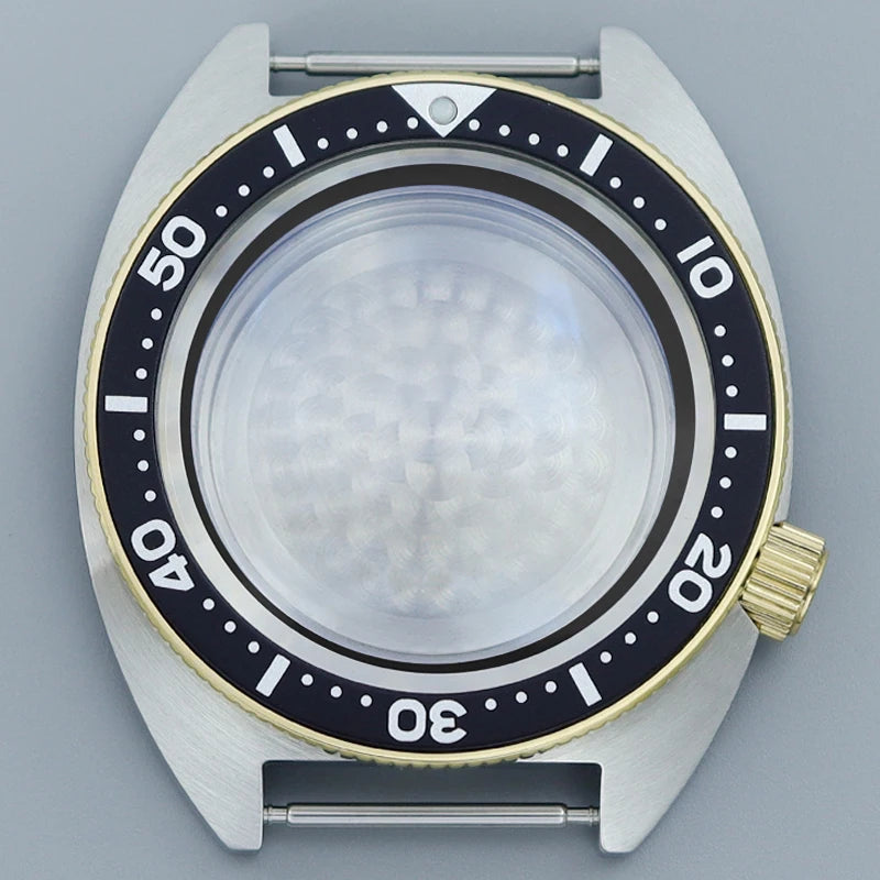 41mm NH35 Watch Case Stainless Steel Accessories For NH35 NH34 Mod Abalone NH36 NH70 Movement 28.5mm Dial Sapphire Crystal Glass