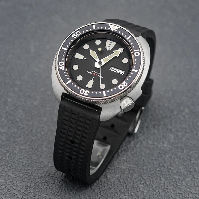 Sterile Turtle Diver SKX 6105 6309 Abalone 20Bar 44MM NH36A Automatic Sapphire