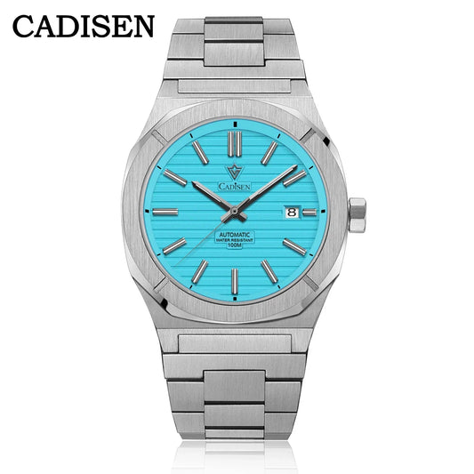 Cadisen Royal Oak C8200 Business Watch Miyota 8215 10Bar Sapphire