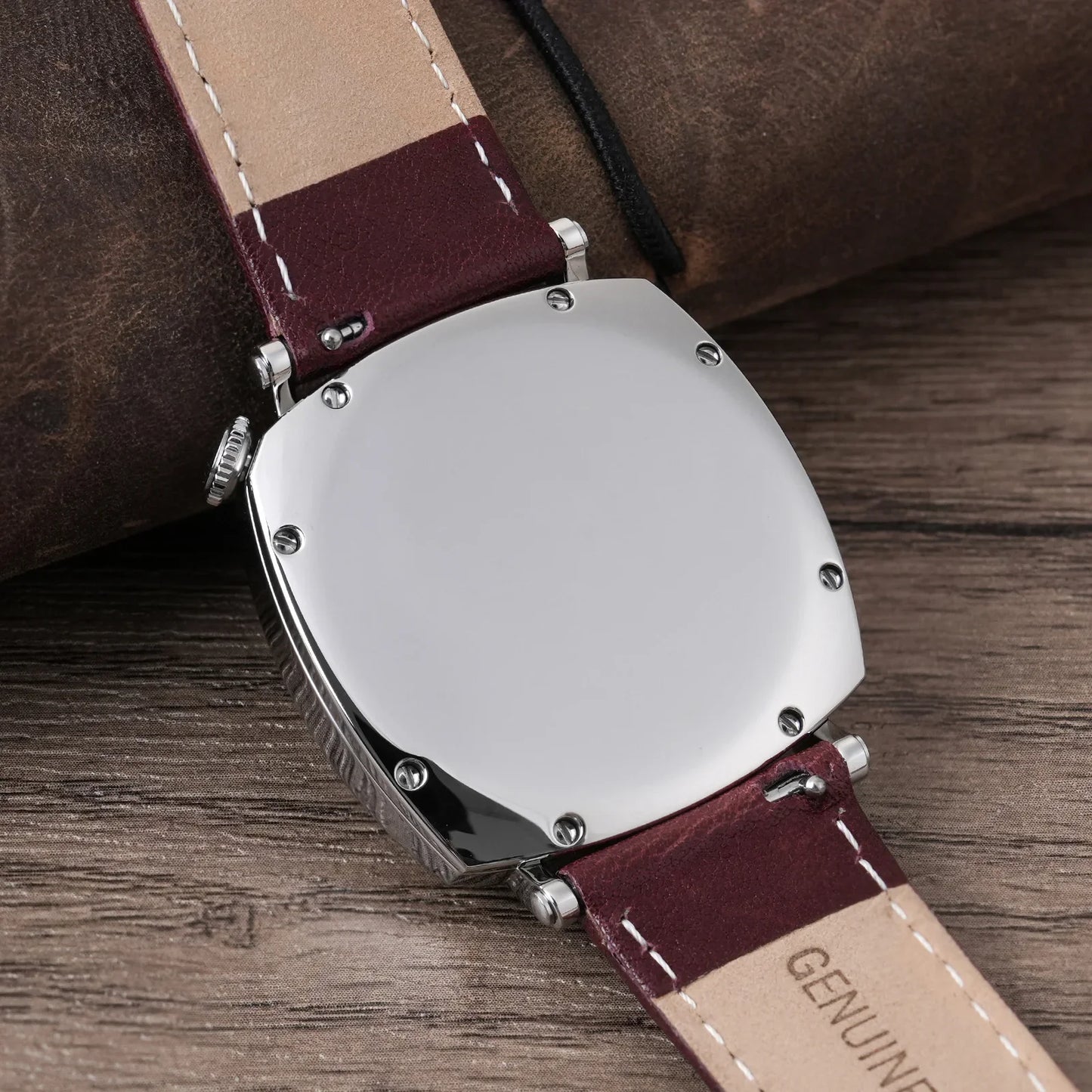 Militado ML11 Square Watch ST1701K Automatic Sapphire 10Bar 36mm Vintage reloj hombre