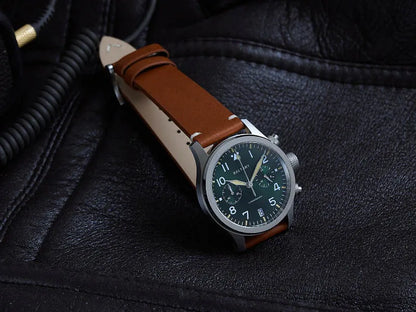 Customizable watch Baltany Military Chronograph watch S5057 Retro Quartz VK64 10ATM  Swiss Lume AR Sapphire