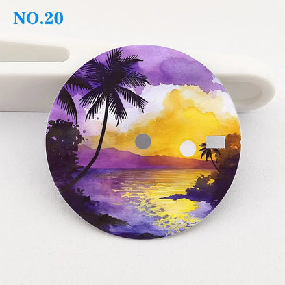 Watch dial 28.5mm dial NH35 dial creative color-printed series dial is suitable for NH35/36 movement watch accessories