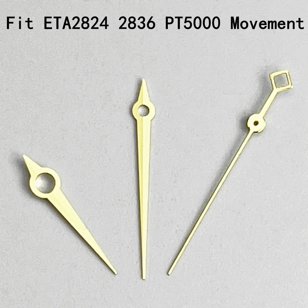 Watch Hands Fit NH35 NH36 ETA 2824 2836 PT5000 Miyota 8215 8205 821A DG2813 3804 Automatic Movement Watches Accessories