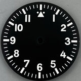 29mm Watch Dial White Black Blue Dial Green Luminous Fit NH35 NH36 ETA2824 Mingzhu DG2813 Miyota8215 PT5000 Movement