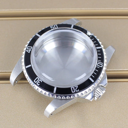 38mm Vintage Diving Watch Case Dome Acrylic Glass For Seiko NH35 NH36 NH38 NH34 Automatic Movement 28.5mm Dial Retro Submariner