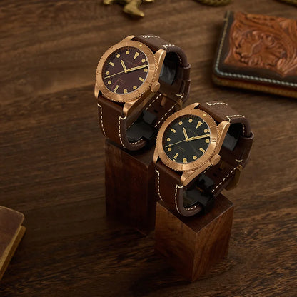 Baltany 44MM Bronze Diving Watch Man S3016 Luxury Sports Watch Super Luminous 20ATM Waterproof NH38 Automatic Mechanical Watches