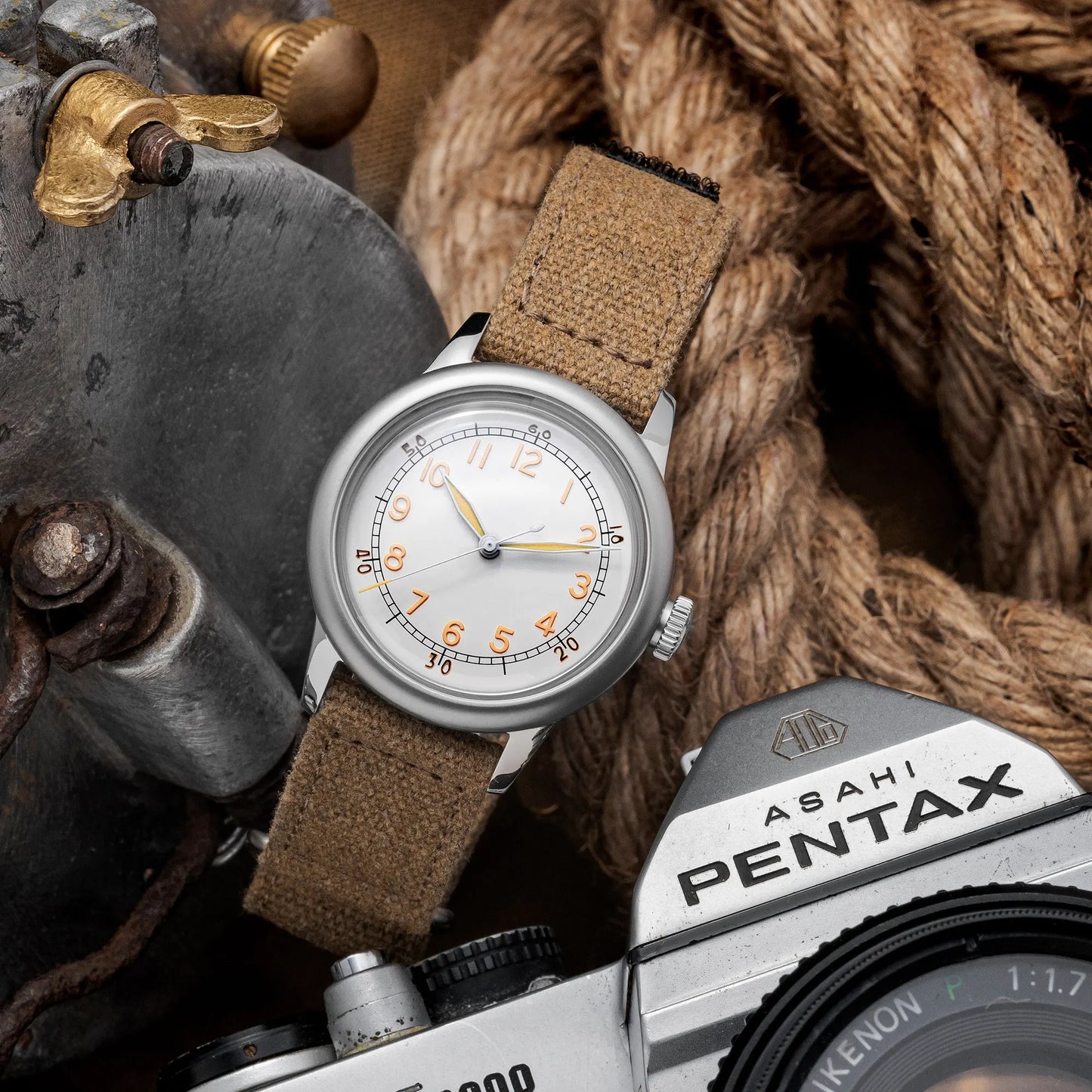 THORN SHY040 36MM Pilot watch Luminous AR Sapphire NH35 Automatic A11