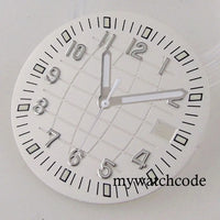 White dial hands