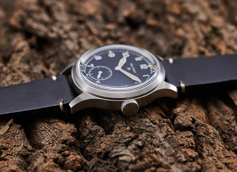 Baltany S2032 D12 Minitary Wristwatches VD78 Sapphire Crystal Swiss Luminou Leather 20ATM Stainless Steel Quartz Vintage Watches