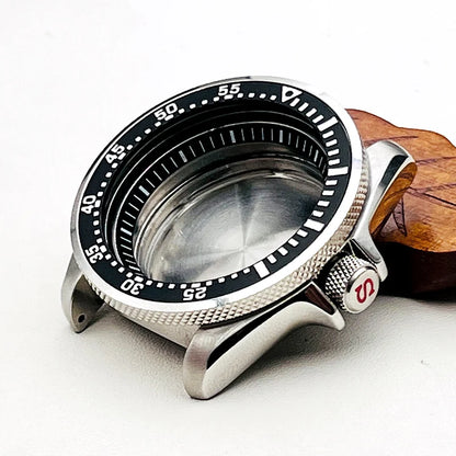 NH34 NH35 Case SKX007 Watch Cases fit for NH35 NH36 7S26 Movement Crown at 3.0 Click Spring NH35 Mod Seiko SKX007 Watch Case