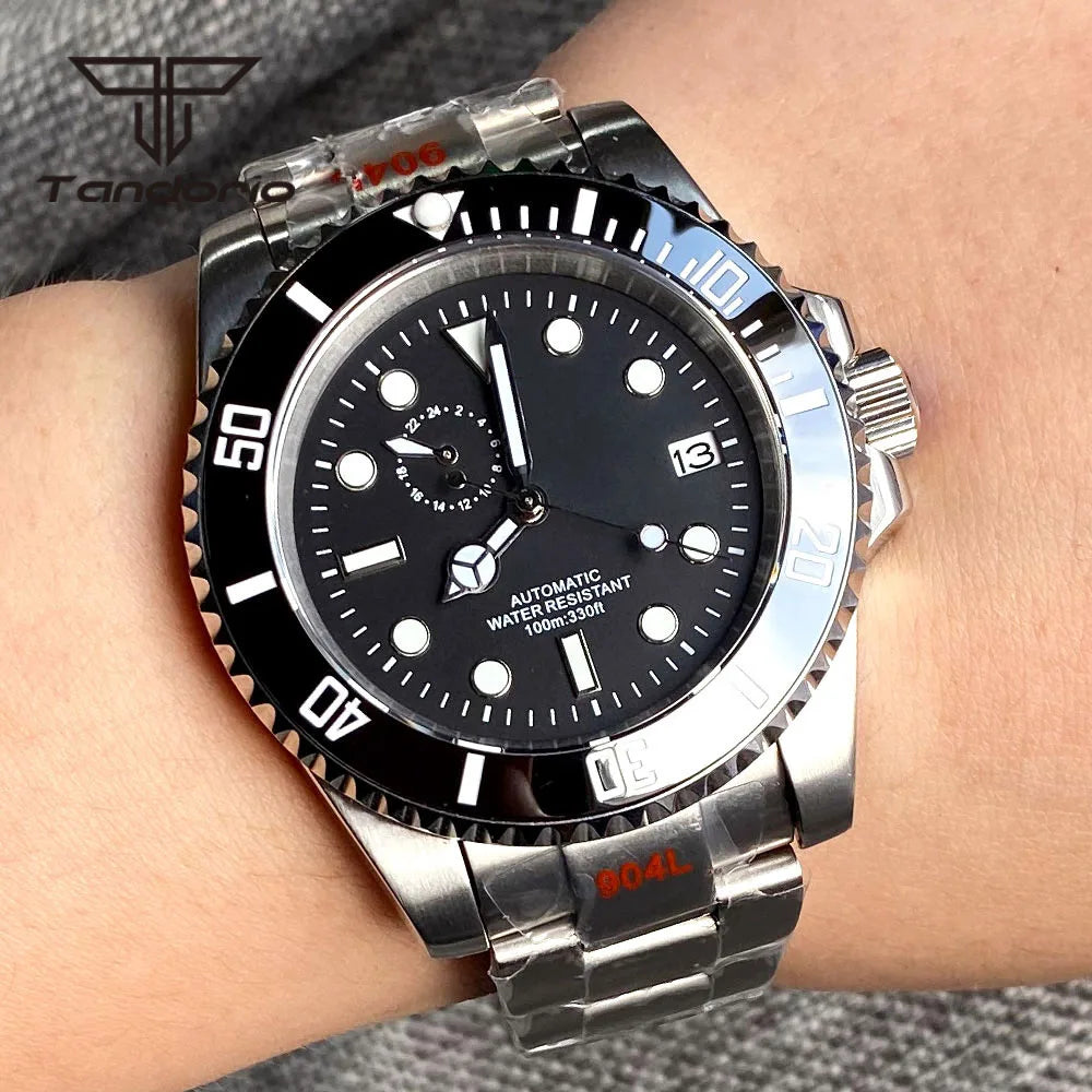 Sub Second Diver Tandorio TD266S 40MM NH37 Automatic Watch Sapphire 10Bar