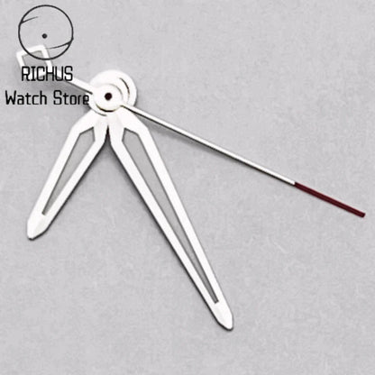 NH35 Silver Watch Hands Green Luminous Fit NH35 NH36 Movement Watch Accessories