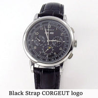 Q black dial silver