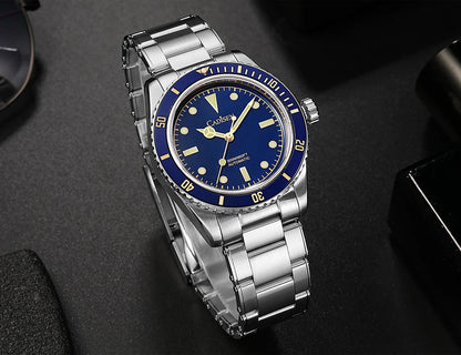 CADISEN C8206 BB58 Mod 38mm Diver NH35 Mechanical Sapphire 20 Bar Sapphire