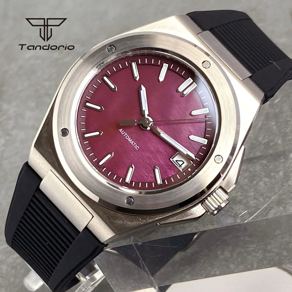 Tandorio Engineer Watch TD331  NH35 Sapphire 40mm Business 20bar