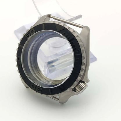 Yacht Master Case 42MM for NH35 NH36 Movement Sapphire crystal stainless steel case Watch Accessories SKX007