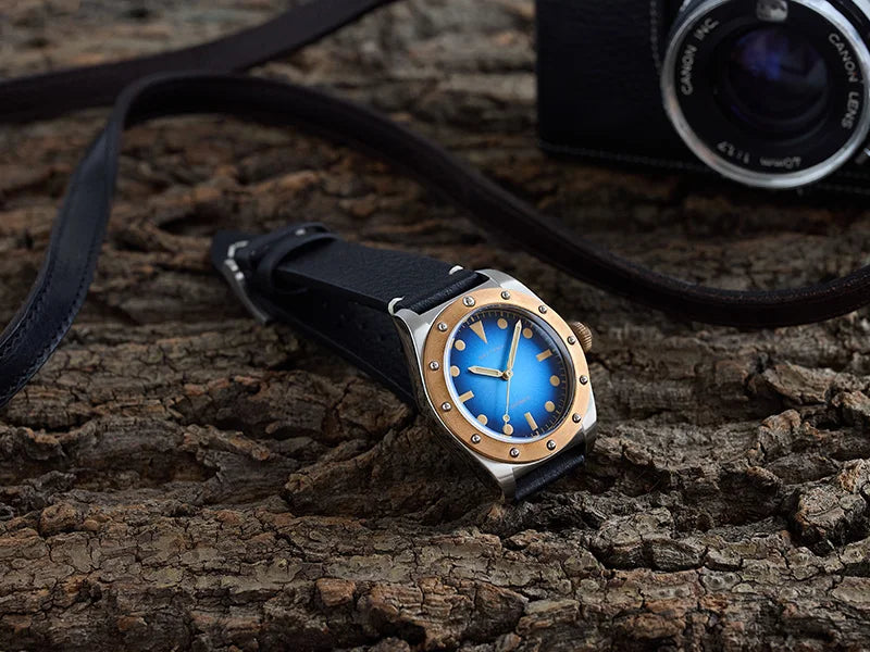 Baltany Bronze Watches Man B4030 Super LuminousNH38 Automatic 20ATMWaterproof Luxary Design Unique Vintage Mechanical Wristwates