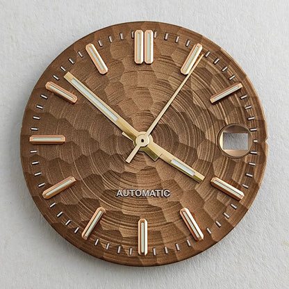 New 28.5mm NH35/NH36 dial watch dial S dial green luminous suitable for NH35/NH36 movements watch accessories repair to