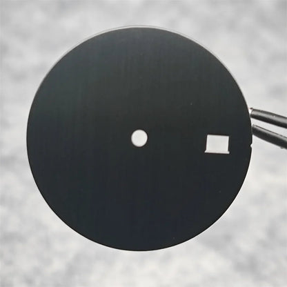 30.5mm Solid Color Watch Dial for NH35 Movement Vertical Pattern Mechanical Watch Faces DIY Watch Repair Accessories