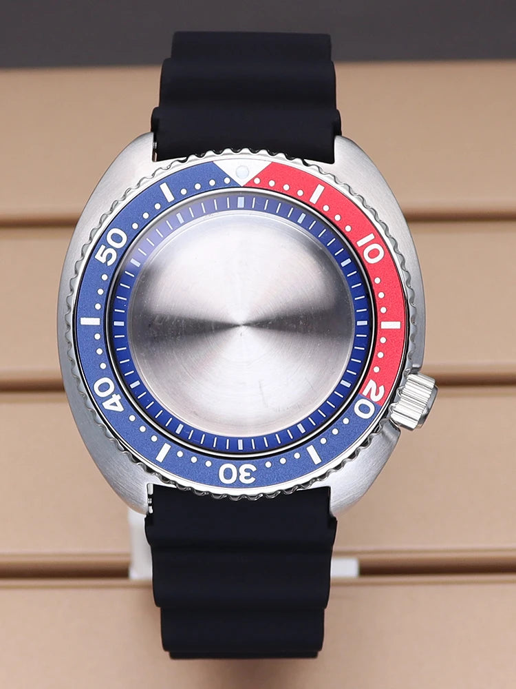 45mm Men's Watch nh35 Cases For NH35 NH36 Modified Abalone NH34 nh38 nh70 4R36 Movement 28.5mm Dial Sapphire Crystal Waterproof