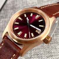 wine red dial