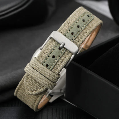 Militado ML1868KF Chronograph Watch  VK67 Quartz 10Bar 39MM Multifunction Military Watch BGW 9 Lume