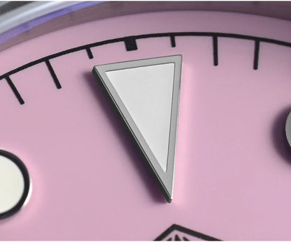 San Martin SN0054G GMT Pink Dial BB  39mm NH34 Automatic Watch 10Bar AR Sapphire BGW9 Lume