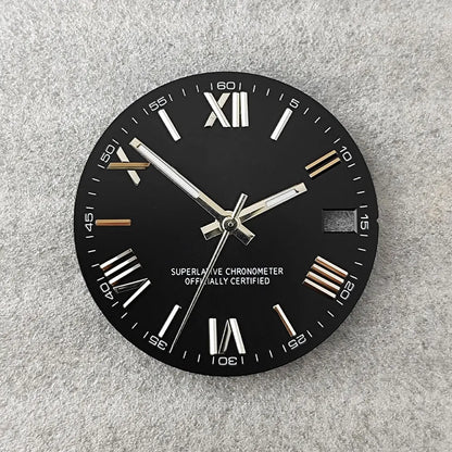 28.5mm NH35 dial Roman dial S Dial Modified Dial for NH35/NH36  Movement Watch accessories