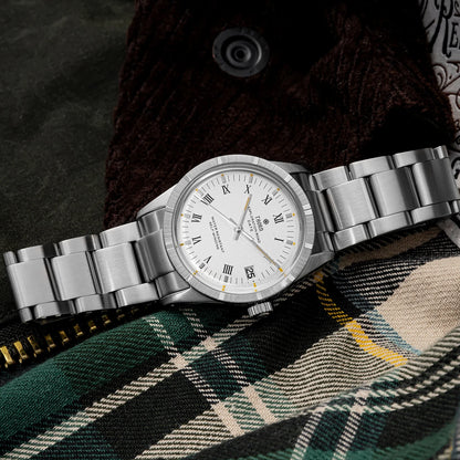 THORN T004 Dress Watcg PT5000 Automatic Domed Sapphire Luminous 10Bar 34MM