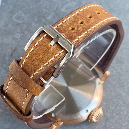 Tandorio TD125B NH35 / PT5000 47mm Big Face 10ATM CUSN8 Solid Bronze  Sapphire