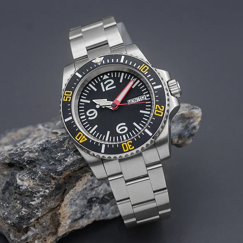 Sterile Submariner Sea Dweller Yacht master NH36 Automatic C3 Lume Sapphire 10bar 41MM