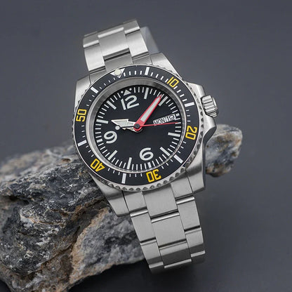 Sterile Submariner Sea Dweller Yacht master NH36 Automatic C3 Lume Sapphire 10bar 41MM