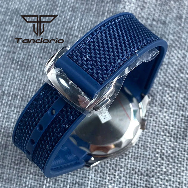 Tandorio 41mm NH35A PT5000 Diver SapphireCeramic seamaster 5Bar TD221