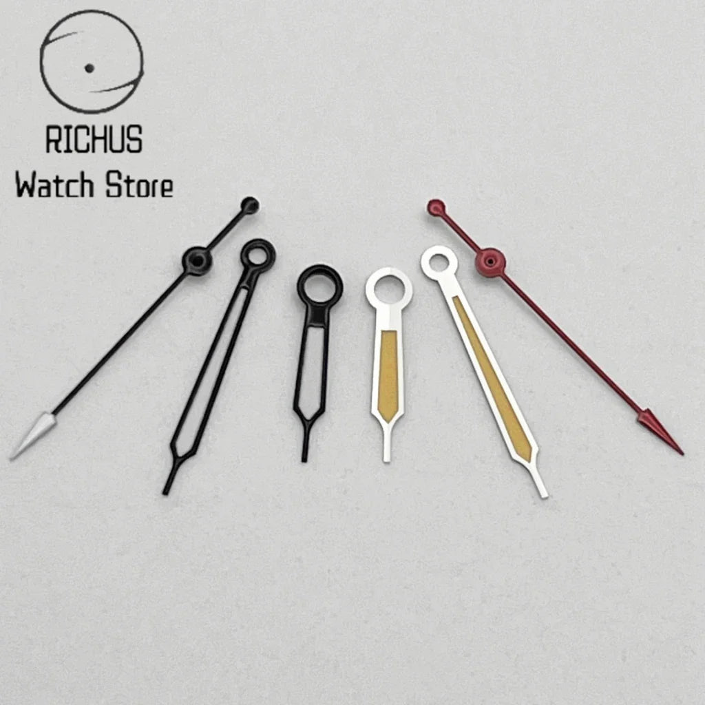 NH35 Hands Silver/Blue Watch Hands Fit NH35 NH36 PT5000 ETA2836 2824 DG2813 3804 Miyota8215 8205 821A Movement Watch Accessories