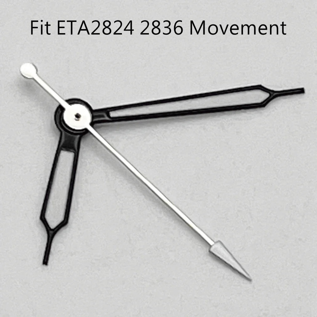 NH35 Hands Silver/Blue Watch Hands Fit NH35 NH36 PT5000 ETA2836 2824 DG2813 3804 Miyota8215 8205 821A Movement Watch Accessories