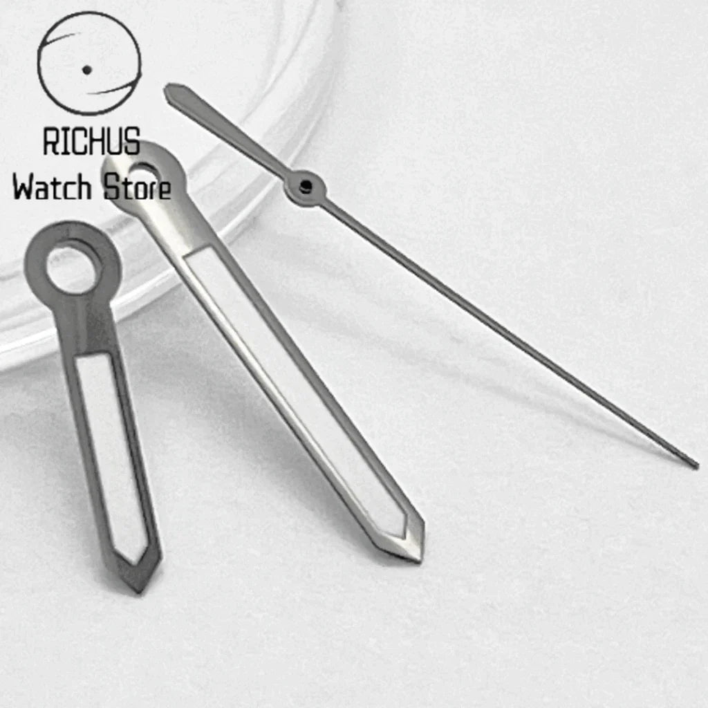 Wide NH35 Watch Hands Green Luminous Fit NH35 NH36 PT5000 ETA2836 2824 DG2813 3804 Miyota8215 8205 821A Movement Watch Accessories