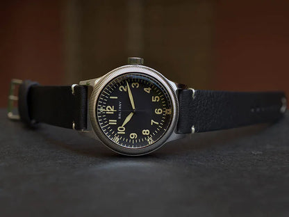 Baltany 38MM A11 Military Automatic Watch Man S2031B Sapphire Crystal 10ATM Stainless Steel NH38 Retro Mechaincal Wristwatches