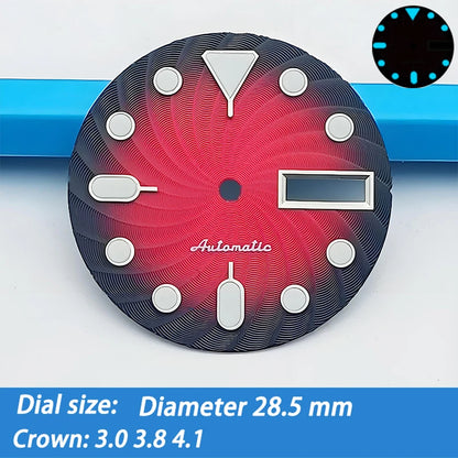 Watch Dial 28.5MM NH35 Dial Suitable For NH35 NH36 NH38 NH39 4R 6R Watch Modified Dial