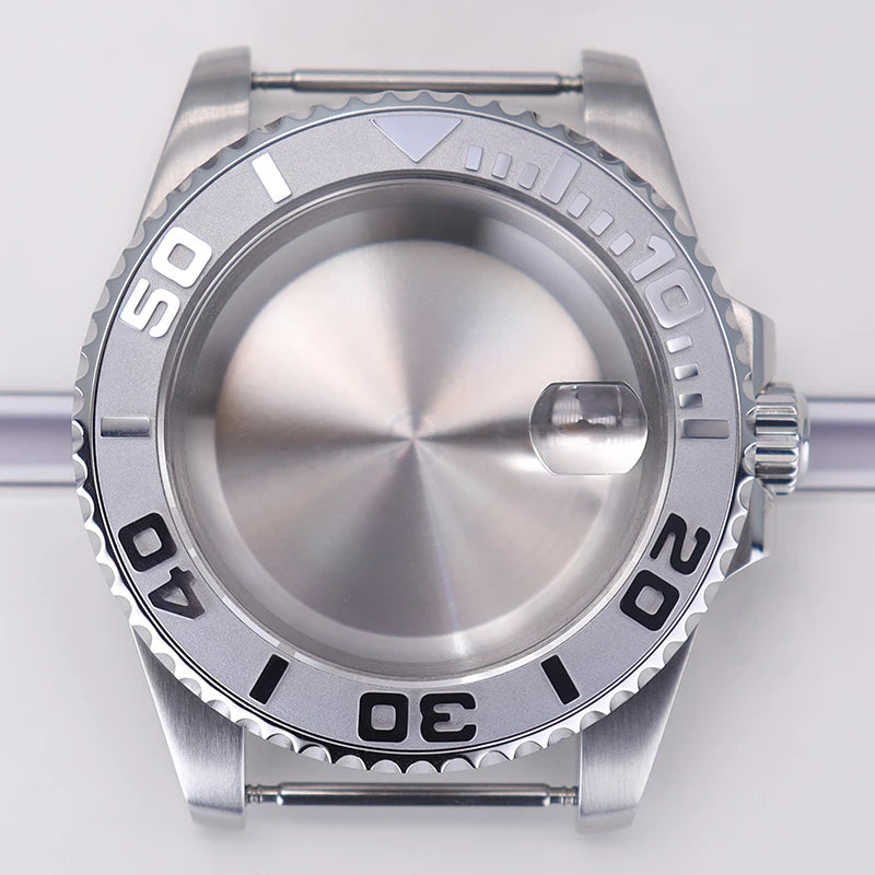 200M Diving Watch Case 40mm For Yacht-Master Seiko NH35 NH36 NH38/34 Miyota 8215 ETA2824 Movement Sapphire Glass 120clicks Bezel