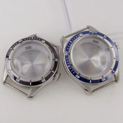 Serica Diver Case 20bar Diving Steel Watch Case for NH34 NH35 NH36 NH37 NH70 NH72  ETA2824 PT5000 Bow Sapphire Glass 120click Bezel Ceramic Insert