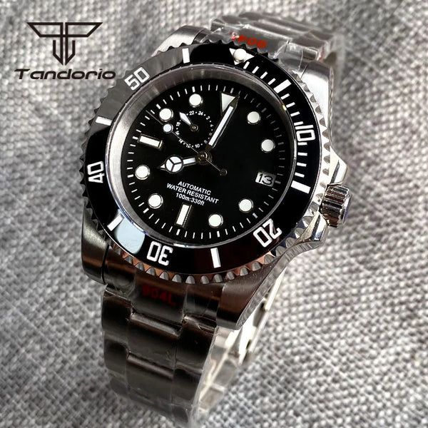 Sub Second Diver Tandorio TD266S 40MM NH37 Automatic Watch Sapphire 10Bar