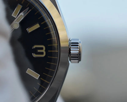 Baltany 39MM Explorer Watches Man S4035 NH38 Automatic Stainless Steel Bracelet Waterproof 200m Luxury Mechanical Wristwatch Man