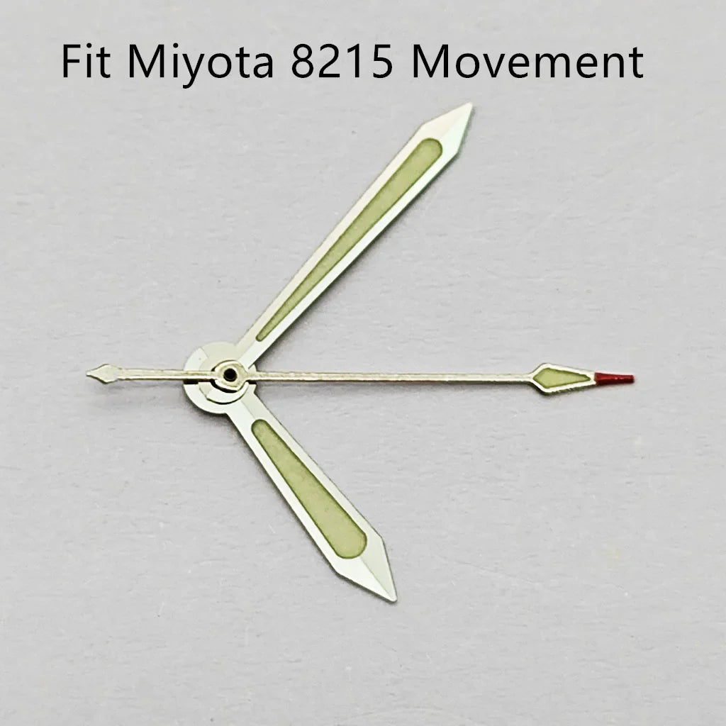 Green Luminous Watch Hands Fit NH35 NH36 ETA2836 2824 Miyota 8215 8205 821A Mingzhu DG2813 3804 PT5000 Movement