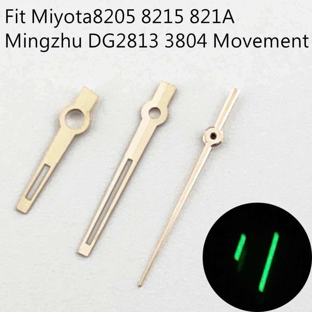 NH35 Silver/Rose gold Watch Luminous Hands Fit NH35 NH36 ETA2836 2824 DG2813 3804 Miyota8215 8205 821A Movement Automatic