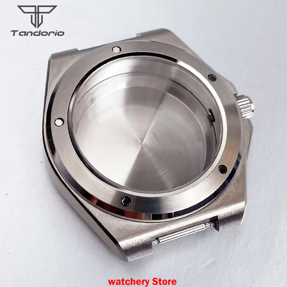 40mm NEW Watch Case For Engineer Style 200m Waterproof Sapphire Glass Fit NH35 NH36 ETA2824 PT5000 Movement Watch Part