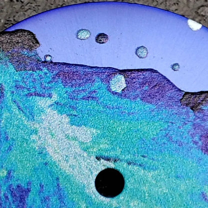 New 28.5MM Colored Leaf Watch Dial NH35/36 Dial Modified Watch Parts for NH35/36/4R Movements Colorful Watch Dial & Faces