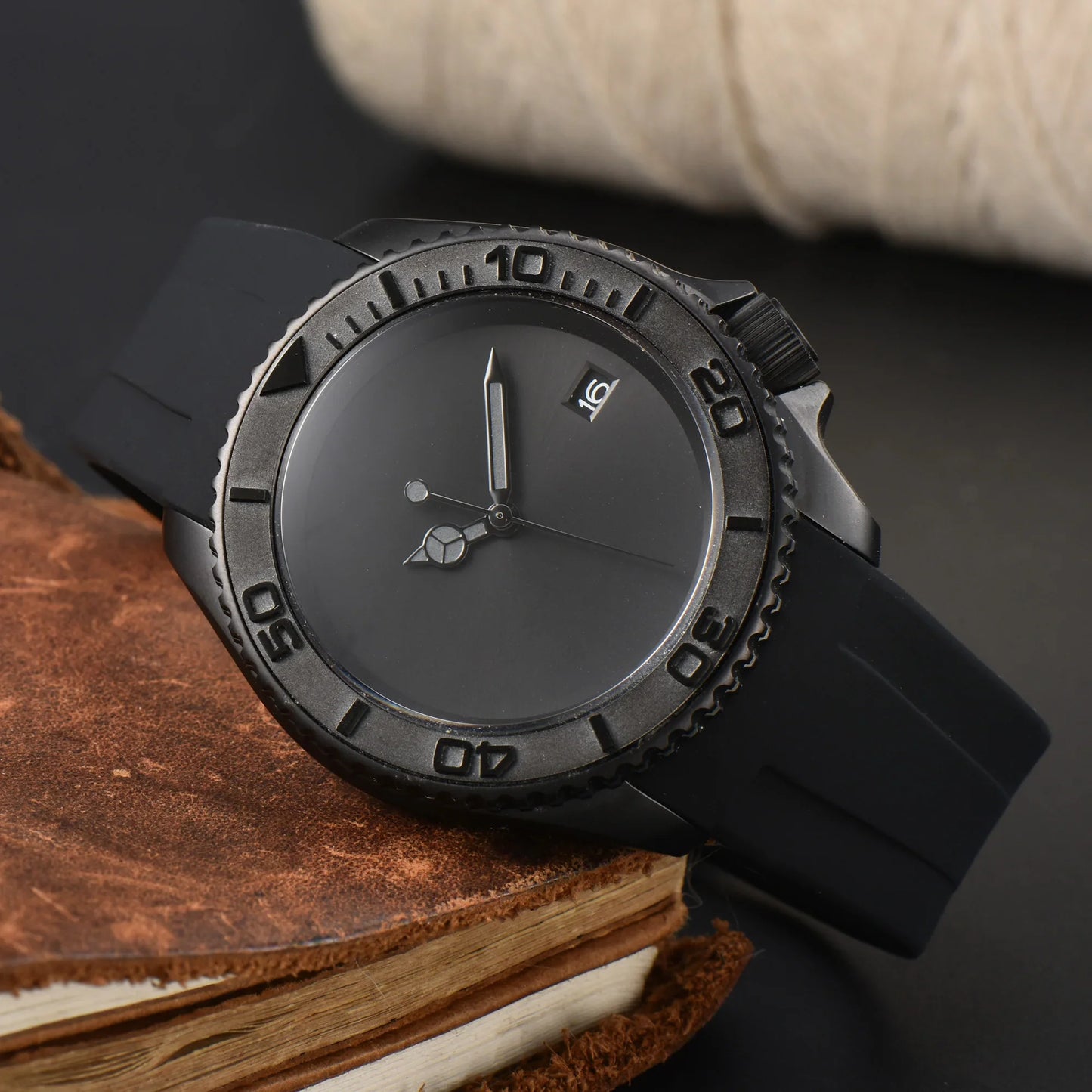 Sterile Yacht Master Watch 40.5mm Diving NH36 Movement Ceramic Bezel Sapphire 5Bar