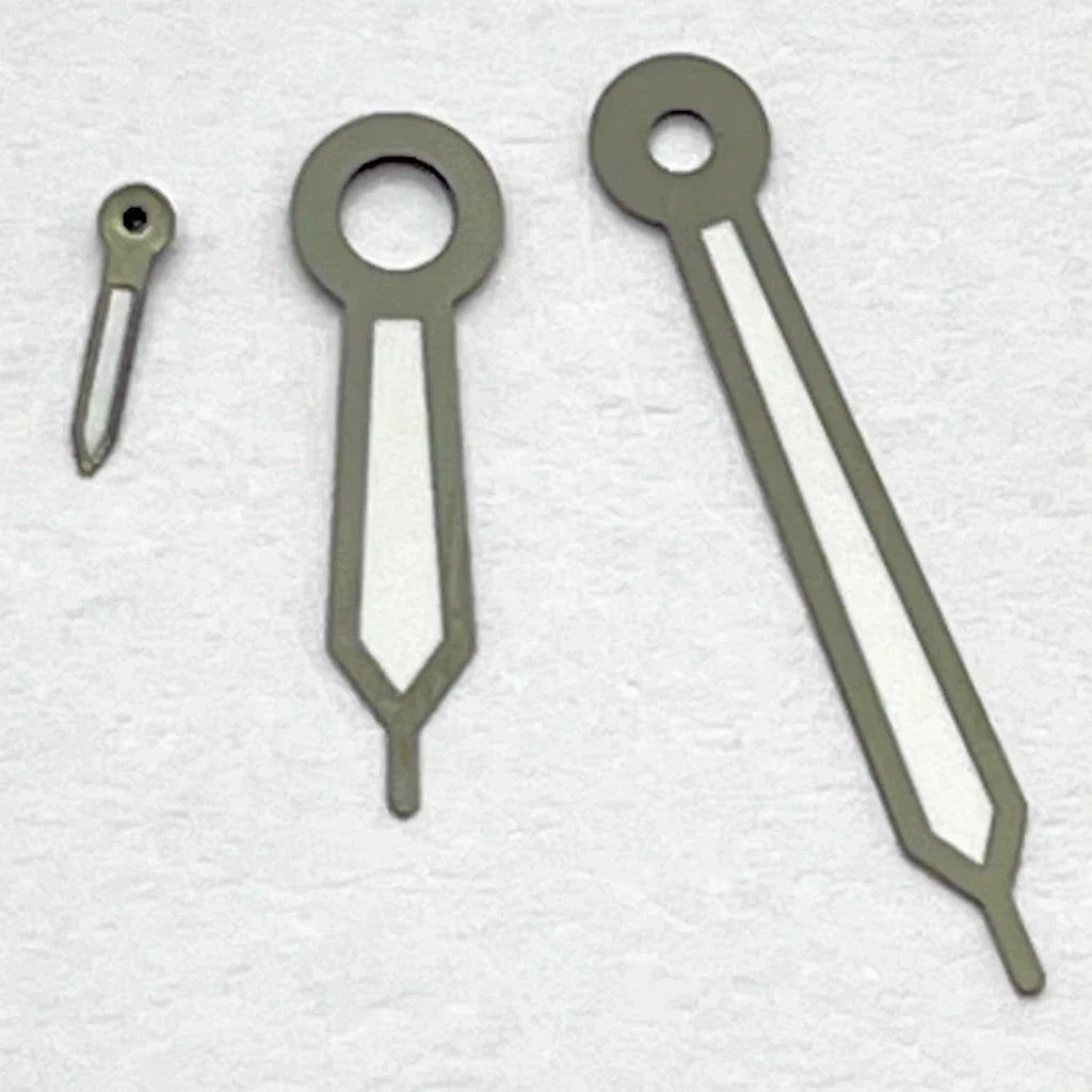 Nipple end ETA6497 Watch Hands Silver/Blue/Gold/RoseGold Green Luminous Fit ETA 6497 6498 ST3600 3620 Movement Accessory Part